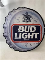 Bud Light Tin Sign 24 3/4"