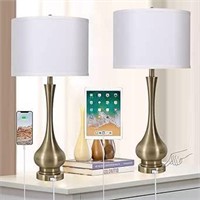 USB Bedside Table Lamps