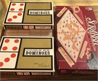 Games - Dominoes and Scrabble