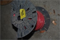 1/2 spool of wire 10awg red