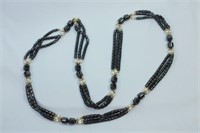 Multi-Strand Magnetic Hematite Necklace