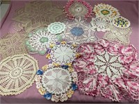 Vintage Crocheted doilies