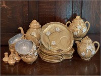 Old Japan Lusterware Cherry Blossom Tea Set