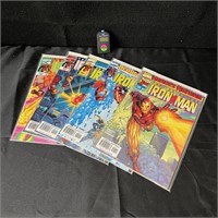 Invincible Iron Man 1998 Series w/#1 Issue