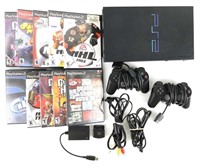 PS2 Game Station, Games, and Accessories