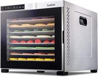 Ivation 10 Tray Commercial Food Dehydrator Machine