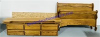 Beautiful Full Sized Wooden Bed Frame