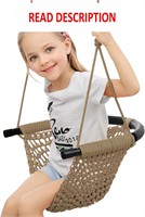 Hand-Knitting Toddler Swing  Light Brown