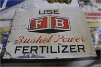 Bushel Power Fertilizer Original Sign