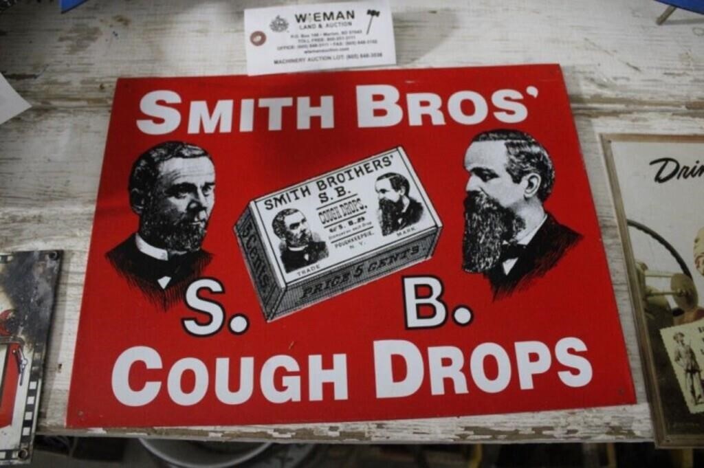 Smith Bros' Reproduction Sign