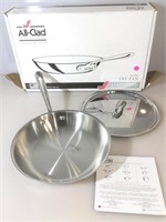 All Clad Stainless steel 10 in sautéed pan with