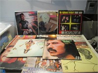 LOT 11 ASSORTED VINTAGE VINYL RECORDS