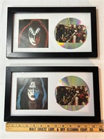 KISS wall picture set of 2