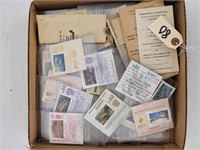 Lot of PA Fishing License (13) with Stamps