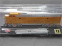 EMD RP7 Union Pacific N Scale Model Train Engine
