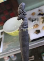 NATIVE CARVED LETTER OPENER