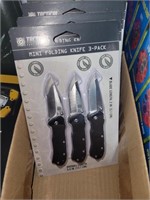 3 Pk Folding Knife Set