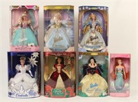Seven Disney & Children Collector Series Barbies