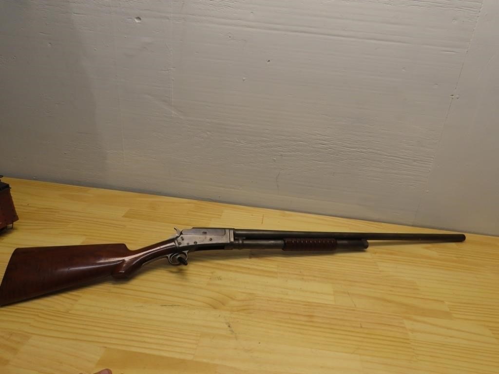 *1904 Marlin 12GA pump shotgun.