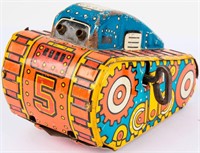 Toy Marx Tin Litho Windup Tank Works
