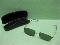 Minima Titanium Sunglasses In Hard Case