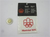 Écusson souvenir Olympique 1976