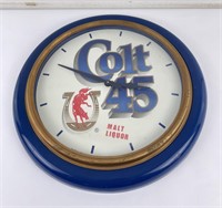 Colt 45 Malt Liquor Clock