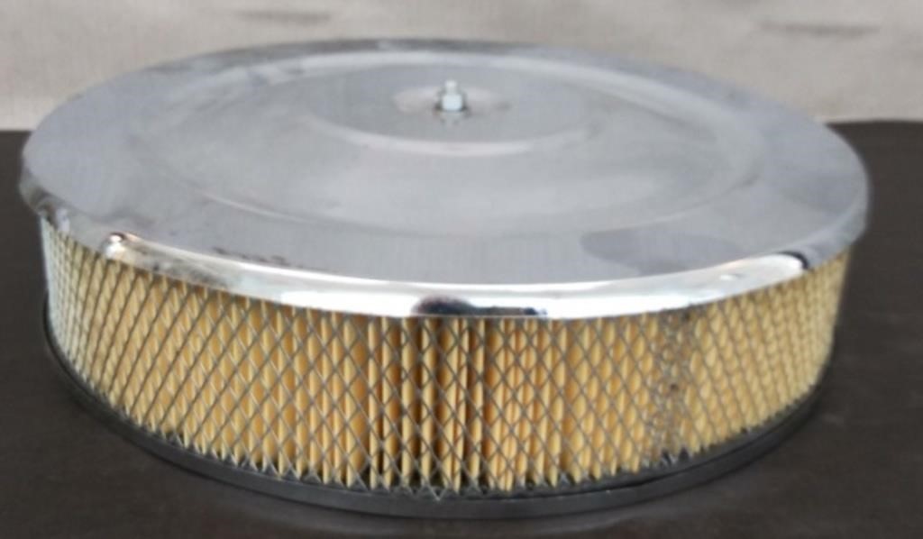 Chrome Air Filter 14"