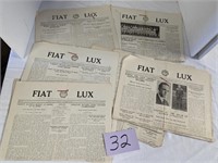 Old Alfred Fiat - Lux Papers