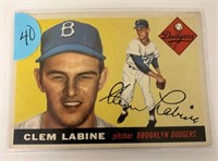 1955 Topps Clem Labine #180