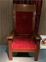 Oak masonic lodge chairs 33 x 28 x 60 tall