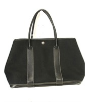 Hermès Black Garden Party Handbag