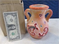 New 7" Terra Cotta Lizard Pottery $39