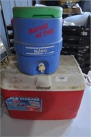 Cooler and Igloo Water Cooler
