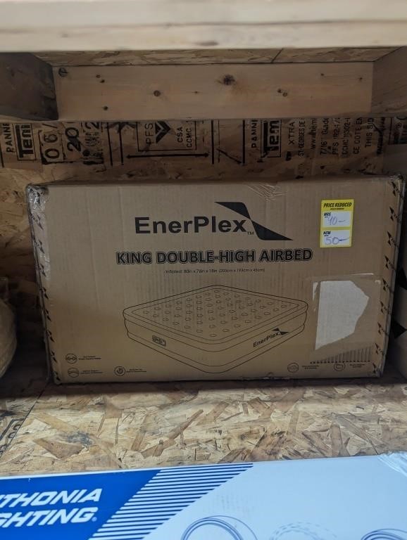 EnerPlex King Double High airbed