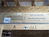 Patio Boss wall mounted heater