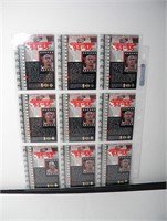 (9) Michael Jordan Cards various years 90's &