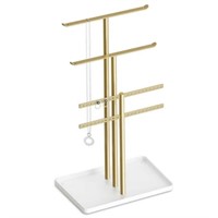 14.5 Jewelry Stand  3-Tier Holder for Necklace  Ea