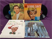 Lot of 8 Records lp w/ Jim Nabors Doris Day