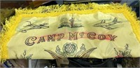 CAMP McCOY PILLOW TOPPER