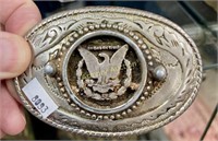 EAGLE DECORATED BELT BUCKLE