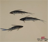 HSING HUA CHANG, Fish Watercolor