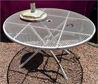 Metal Patio Table