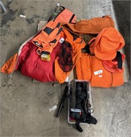 Hunter Orange Jacket, Vest & Camouflage, Boot