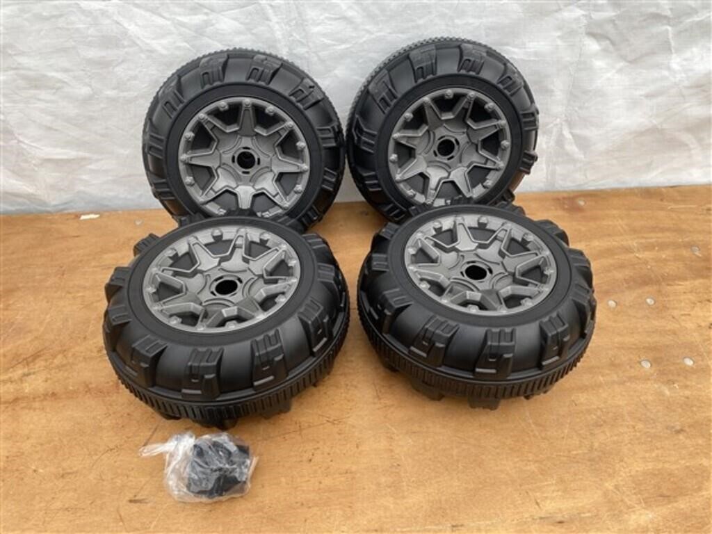 (4) Replacement Wheels for Child's Battery Powered