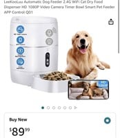 Automatic Dog Feeder (Open Box, Untested)