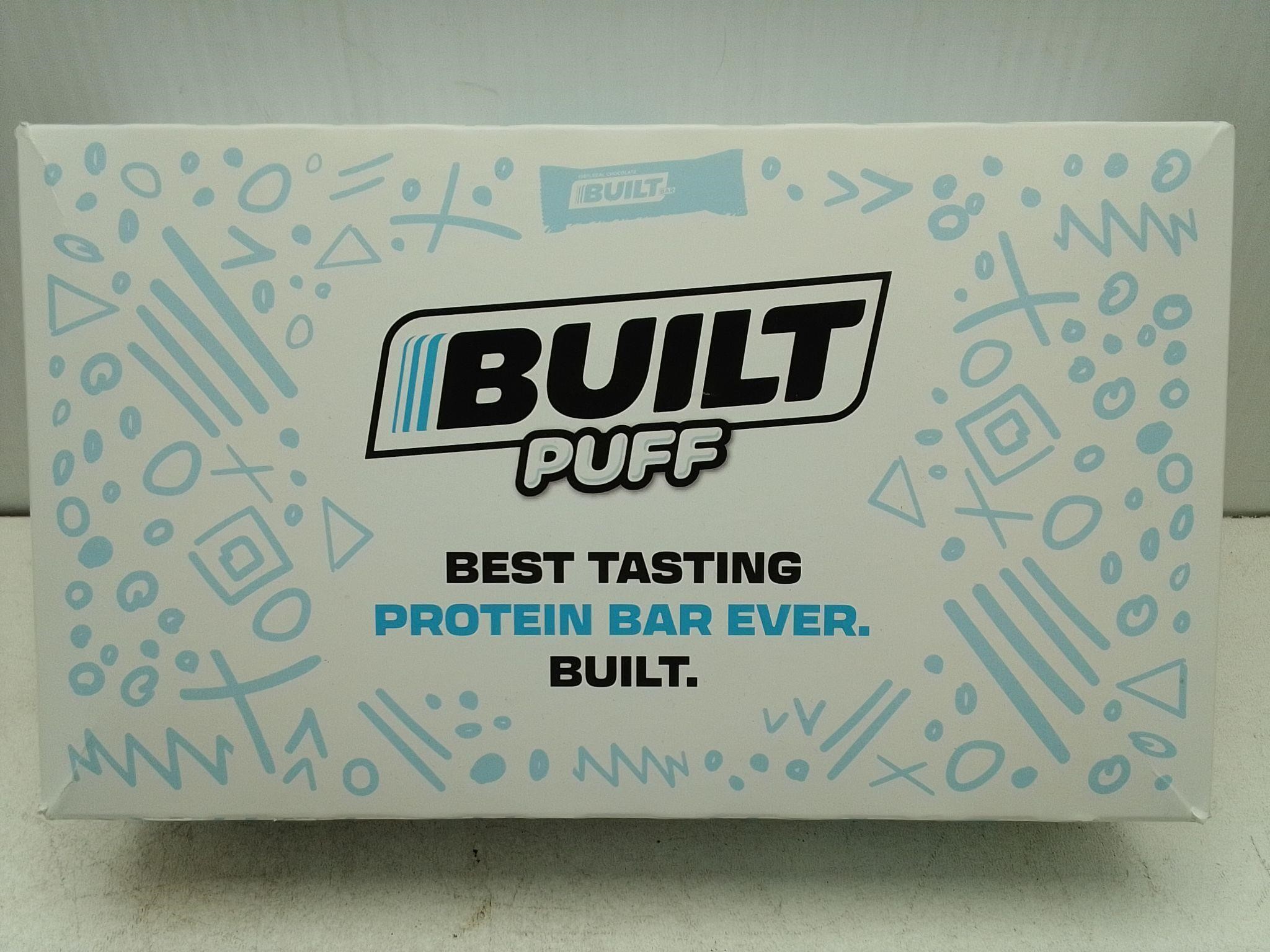 NEW BUILT PUFF PROTEIN BARS