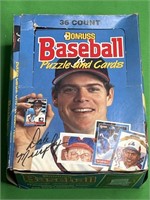 Donruss Baseball Puzzle and Cards