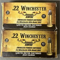 100 rnds .22 Winchester Auto Ammo