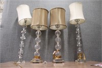 Spherical Bead Glass Table Lamps